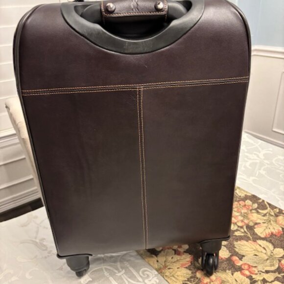 Martin Dingman - Leather Trolley Bag (Carry-On Suitcase) - Picture 4 of 11